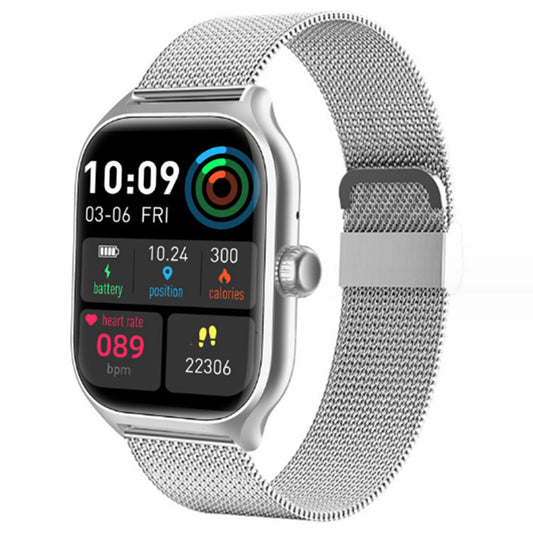 Bluetooth Smart Watch Full Touch Screen Heart Rate Smart Sport Bracelet