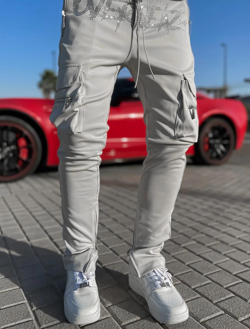 Multi Pocket Cargo Pants Men's Athleisure