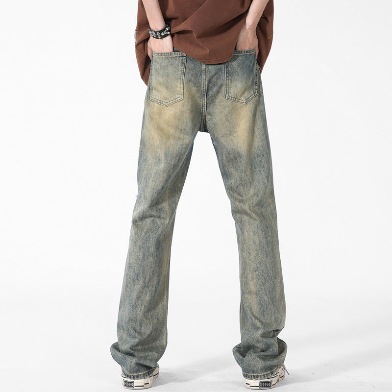 Men's High Street Fashion Brand Loose Casual Trousers