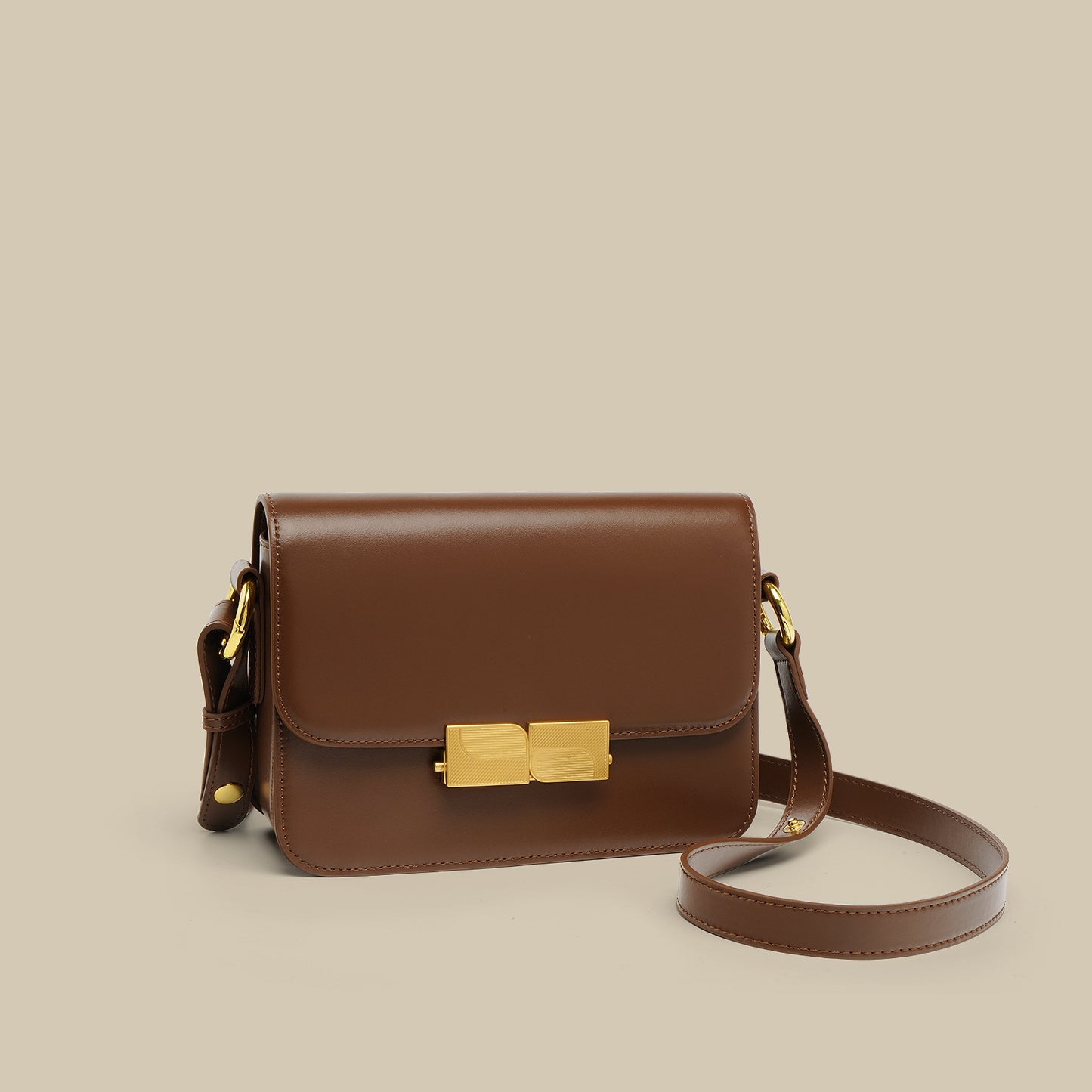 Cowhide Leather Single-shoulder Bag Commuter Crossbody