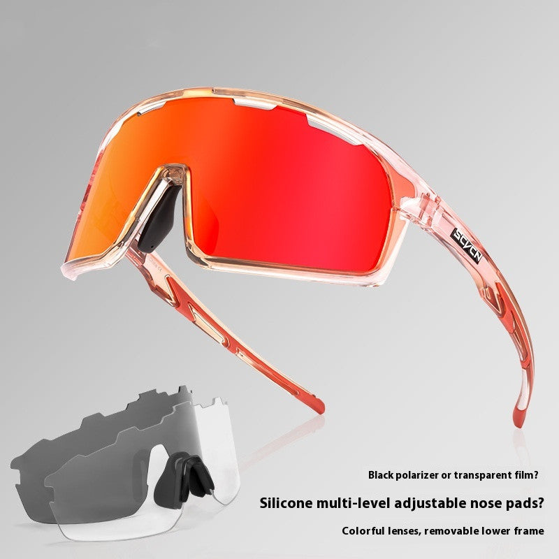 New Dual-form Outdoor Cycling Athletic Glasses Mountain Bike UV Protection Glasses