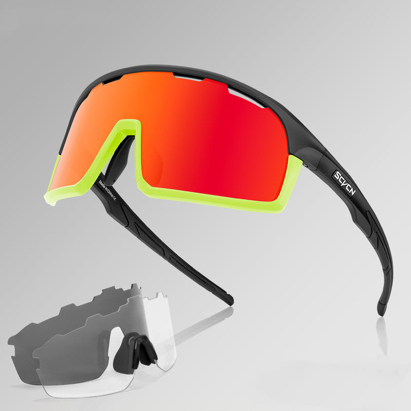 New Dual-form Outdoor Cycling Athletic Glasses Mountain Bike UV Protection Glasses